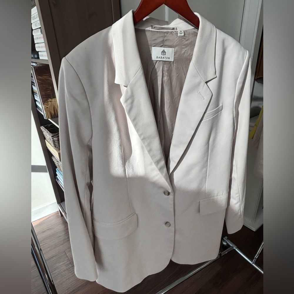 Babaton Women's Cream Blazer